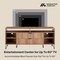 Manhattan Comfort DUMBO 63in TV Stand in Golden Brown TV001-GB - alternate 2
